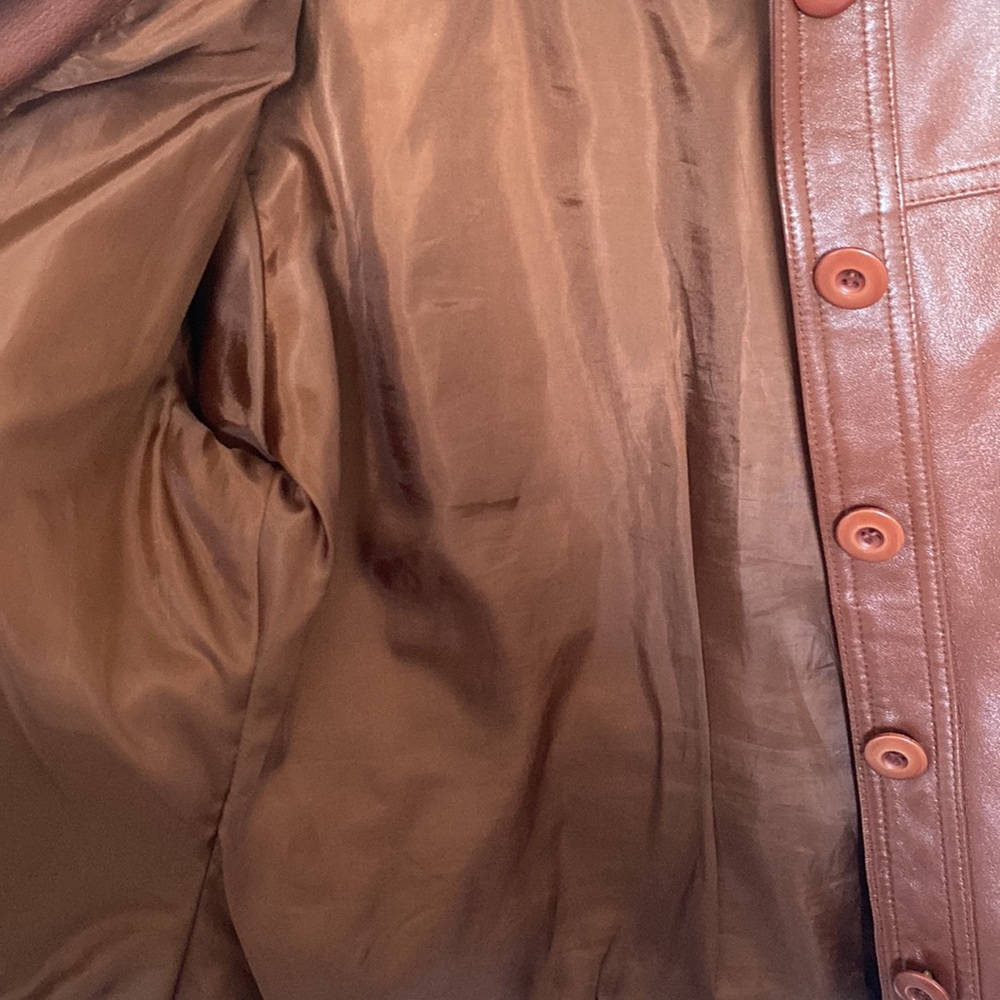 Wilson’s Button Up Leather Jacket - image 3